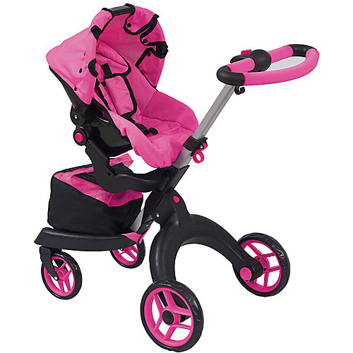 Коляска для кукол Buggy Boom Aurora, фуксия от Buggy Boom