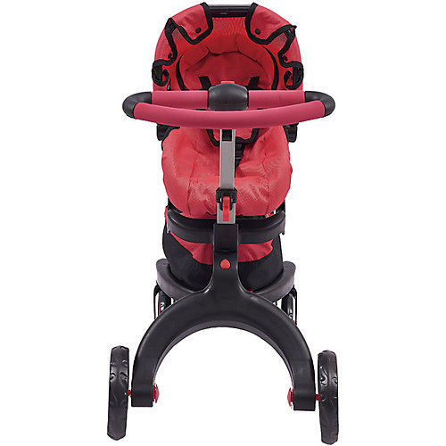Коляска для кукол Buggy Boom Aurora, красная от Buggy Boom