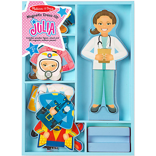 Магнитный игровой набор Melissa & Doug "Одень Джулию", 24 элемента от Melissa & Doug