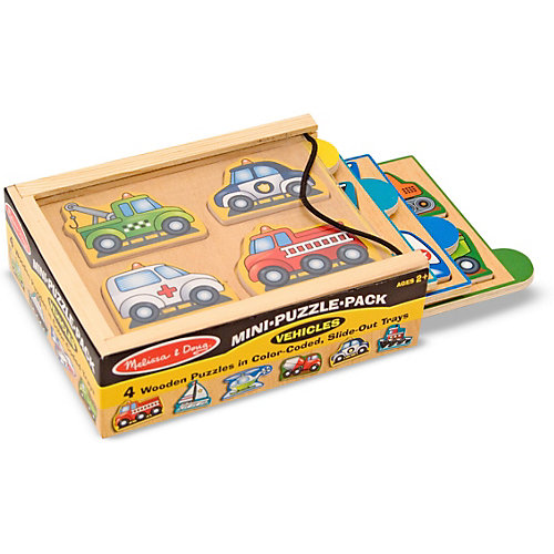 Мини-пазл Melissa & Doug "Транспорт" от Melissa & Doug