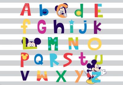 Fototapete Mickey Maus, Vlies, 190 x 276 cm