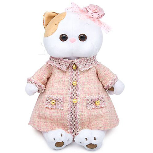 Мягкая игрушка Budi Basa Кошечка Ли-Ли в розовом костюме в клетку, 24 см от Budi Basa