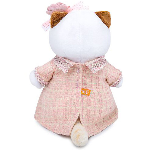 Мягкая игрушка Budi Basa Кошечка Ли-Ли в розовом костюме в клетку, 24 см от Budi Basa