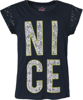 T-Shirt dunkelblau Gr. 164 Mdchen Kinder