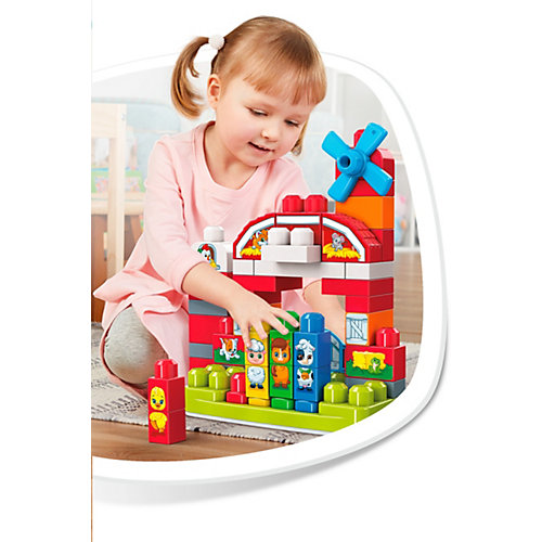 Конструктор Mega Bloks First Builders "Музкальная ферма", 46 деталей от Mattel