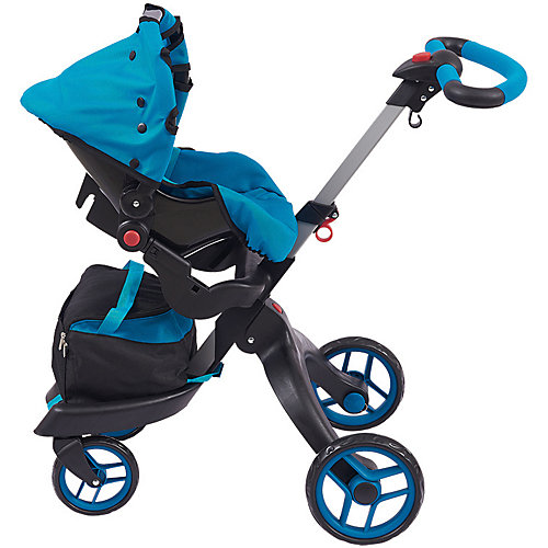 Коляска для кукол Buggy Boom Aurora, лазурная от Buggy Boom