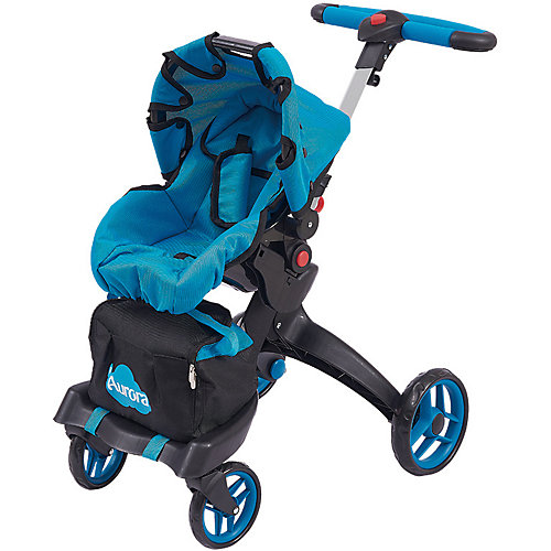 Коляска для кукол Buggy Boom Aurora, лазурная от Buggy Boom