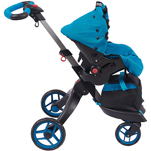 Коляска для кукол Buggy Boom Aurora, лазурная от Buggy Boom