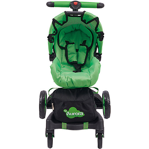 Коляска для кукол Buggy Boom Aurora, ярко-зеленая от Buggy Boom