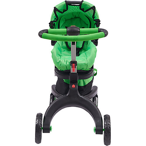 Коляска для кукол Buggy Boom Aurora, ярко-зеленая от Buggy Boom