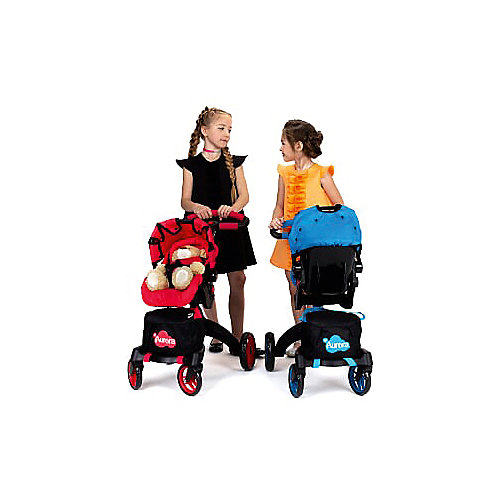 Коляска для кукол Buggy Boom Aurora, ярко-зеленая от Buggy Boom