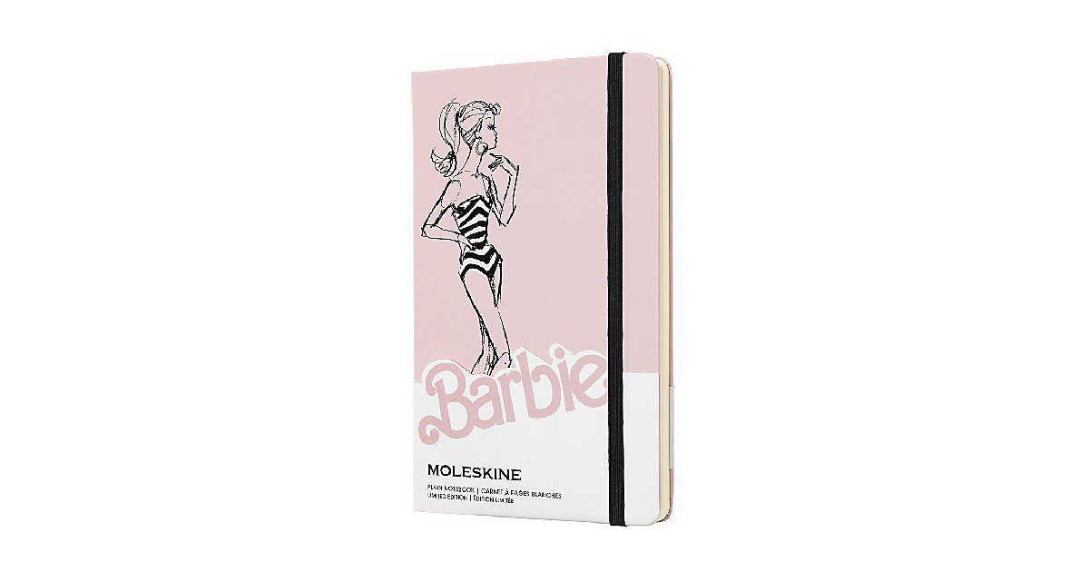 Moleskine Barbie Swimsuit Limited Edition Notebook Large Plain
