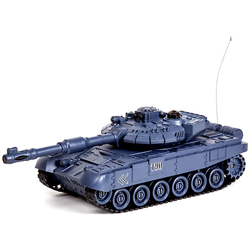 Танк Mioshi Army "Стрельбы: MТ-90" на радиоуправлении, свет/звук, серый от Mioshi