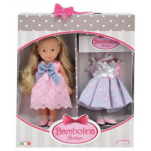 Кукла Abtoys "Bambolina Boutique" набор маленькая модница, ,30см от ABtoys