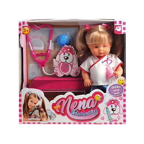 Кукла Abtoys "Nena" ветеринар, 36 см от ABtoys