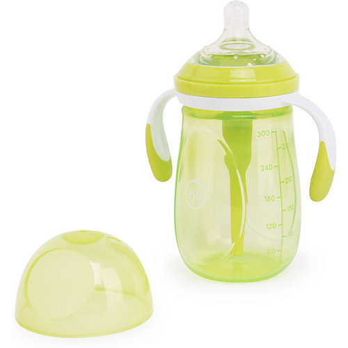 Бутылочка антиколиковая Happy Baby 300 мл, lime от Happy Baby