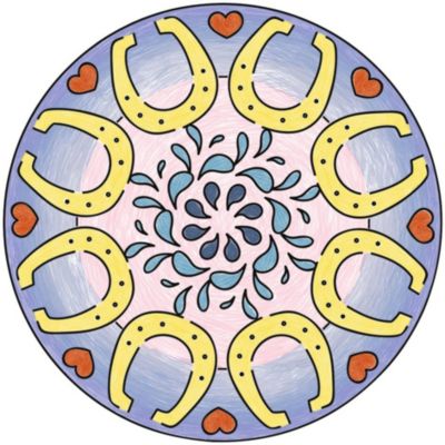 Mandala-Designer® Mini Set mit 1 Schablone, Spirit  2