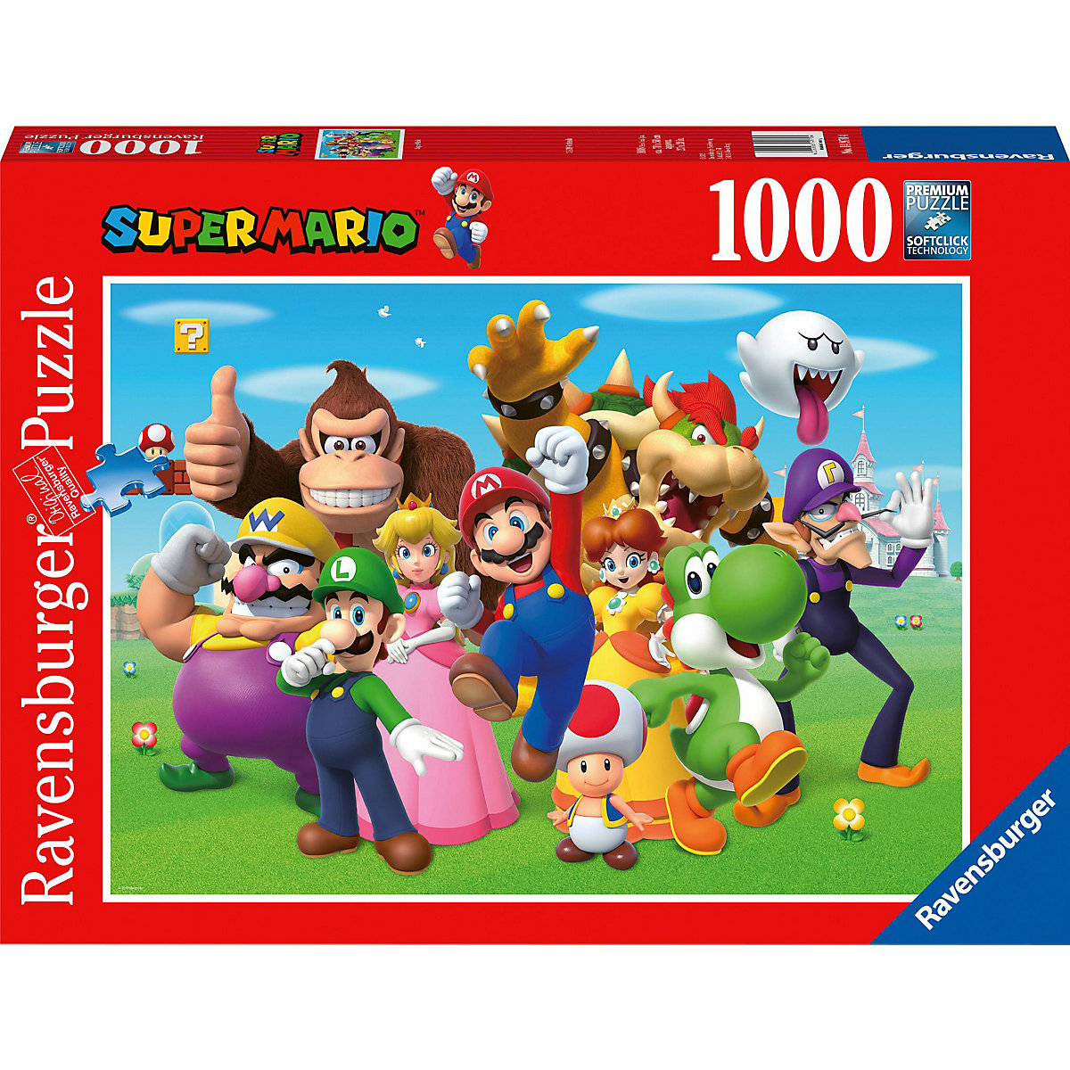 Puzzle Super Mario 70x50 cm 1.000 Teile