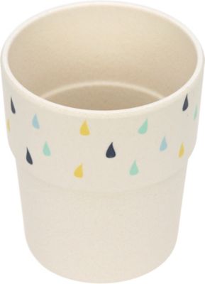 Kinderbecher Bambus, Little Water Whale, blue blau