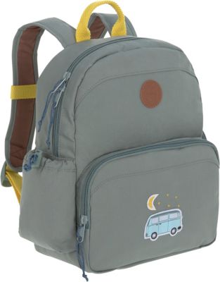 Kindergarten-Rucksack 4Kids, Medium Backpack, Adventure Bus, Blue ...