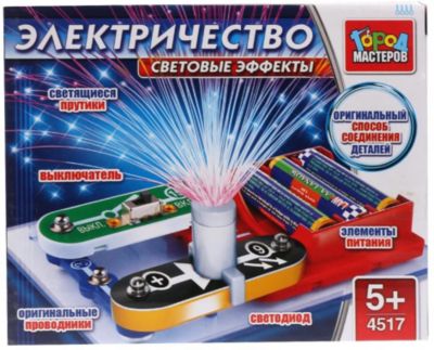 Электронный конструктор Город мастеров "Световые эффекты"