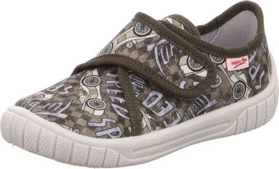 Hausschuhe BILL , WMS-Weite M4 braun Gr. 27 Jungen Kleinkinder