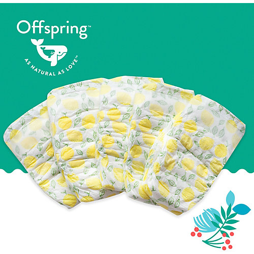 Эко-подгузники Offspring Лимоны L 9-13 кг., 36 шт. от Offspring