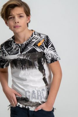 Garcia T-Shirt Per Bambini E Ragazzi, Collezione Denim Heritage, Fit Regolare