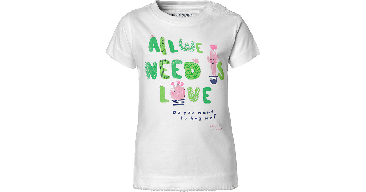 Baby T-Shirt weiß Gr. 80 Mädchen Kleinkinder