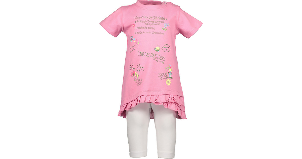 BLUE SEVEN · Baby Set T-Shirt + Caprileggings Gr. 80 Mädchen Kleinkinder BLUE SEVEN · Baby Set T-Shirt + Caprileggings Gr. 80 Mädchen Kleinkinder