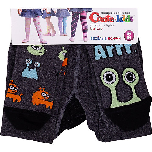 Колготки Conte Kids TIP-TOP - серый от Conte-kids
