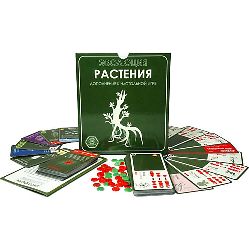 Настольная игра Правильные игры "Эволюция. Растения", дополнение от Правильные игры