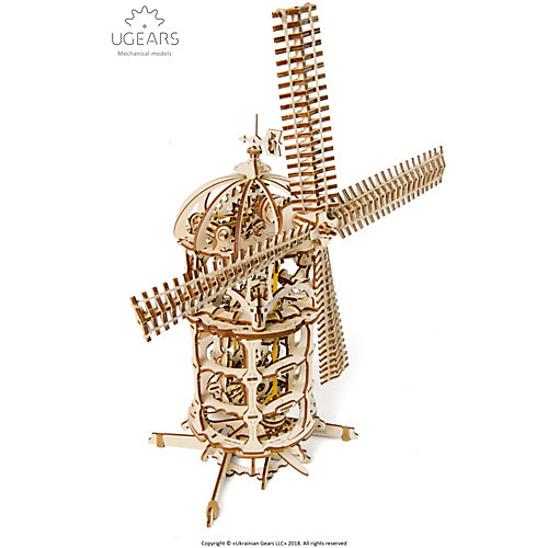 Сборная модель Ugears Мельница Башня