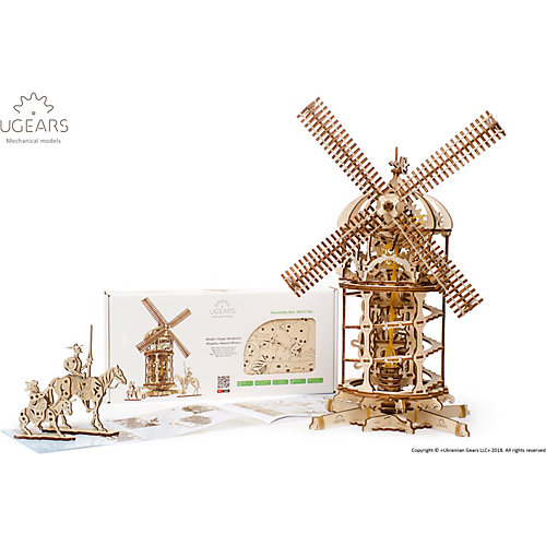 Сборная модель Ugears Мельница Башня