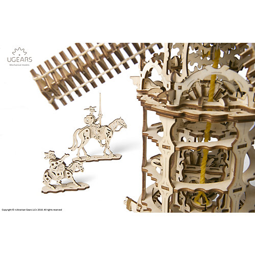 Сборная модель Ugears Мельница Башня