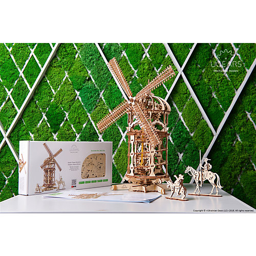 Сборная модель Ugears Мельница Башня