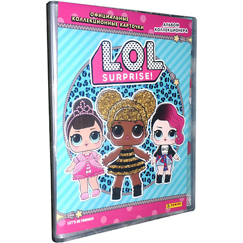 Стартовый набор Panini "L.O.L. Surprise! Official TC" (папка для хранения и 2 пакетика карточек) от Panini