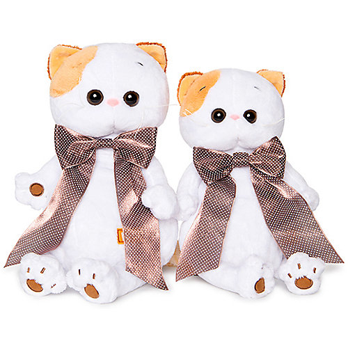 Мягкая игрушка Budi Basa Кошечка Ли-Ли с атласным коричневым бантом, 27 см от Budi Basa