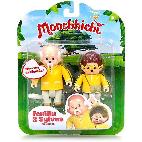 Набор фигурок Monchhichi Лифи и Сильвус от Monchhichi