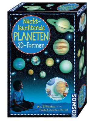 3D Sonnensystem Raum Spielzeug Modell Kinder 3D Leuchtend IN The Dark Planeten 