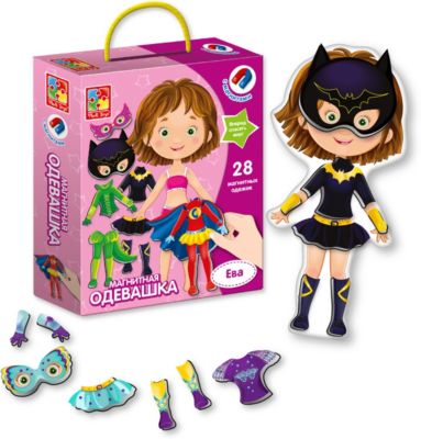 Магнитная игра-одевашка Vladi Toys "Ева"