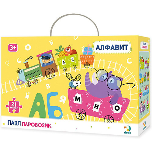 Пазл Dodo Паровозик "Алфавит" от Dodo