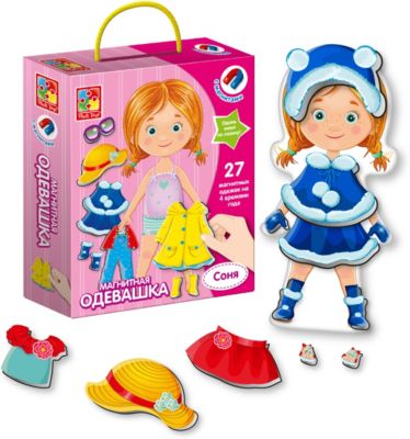 Магнитная игра-одевашка Vladi Toys "Соня"