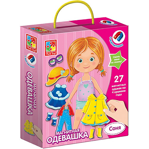 Магнитная игра-одевашка Vladi Toys "Соня" от Vladi Toys