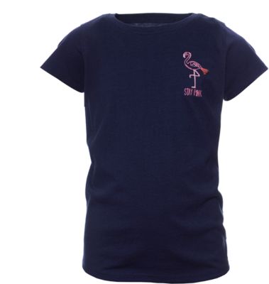 T-Shirt dunkelblau Gr. 116 Mädchen Kinder