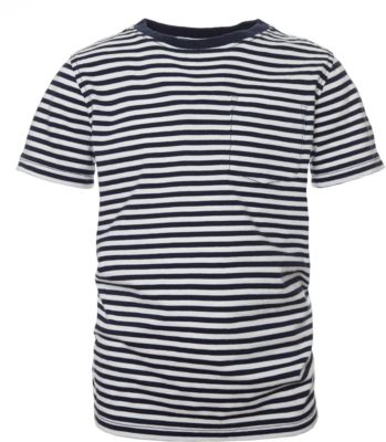 T-Shirt mit Brusttasche dunkelblau Gr. 92 Jungen Kinder