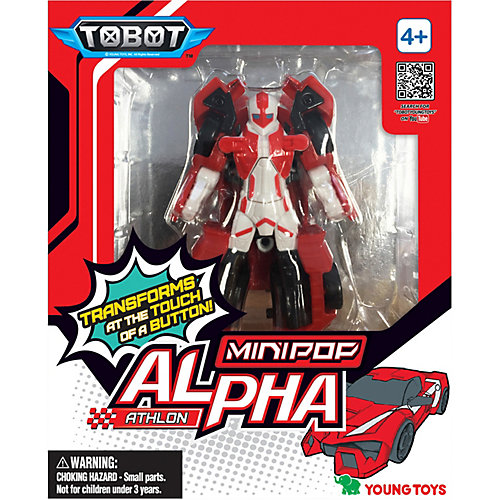 Фигурка-трансформер Young Toys Мини-Тобот Атлон, Альфа (S1) от Young Toys