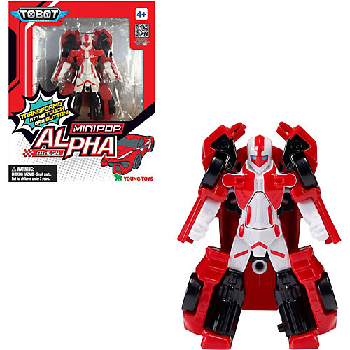 Фигурка-трансформер Young Toys Мини-Тобот Атлон, Альфа (S1) от Young Toys