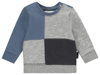 Sweatshirt blau Gr. 50 Jungen Baby