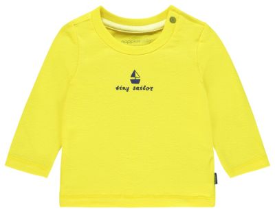 Langarmshirt gelb Gr. 56 Jungen Baby